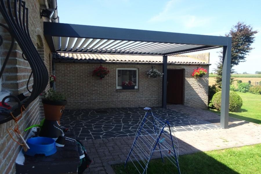 Installation réussie d'une Pergola 