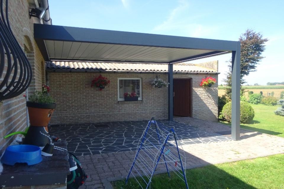 Installation réussie d'une Pergola 